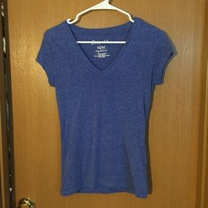 Navy Blue V-Neck T-Shirt